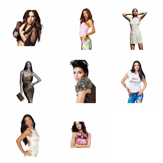 Adriana Lima PNG pack preview