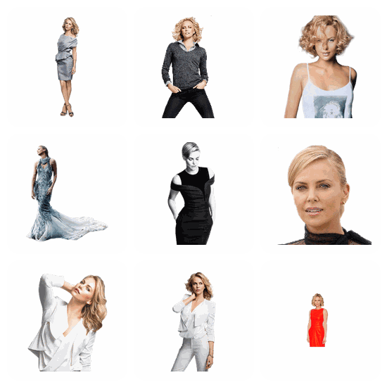 Charlize Theron PNG pack preview