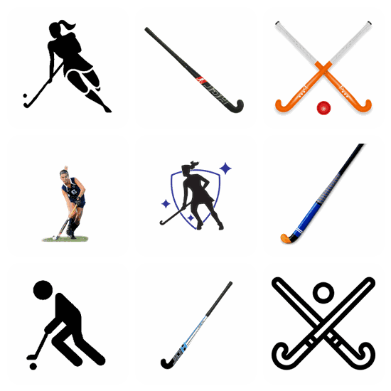 Field Hockey PNG pack preview