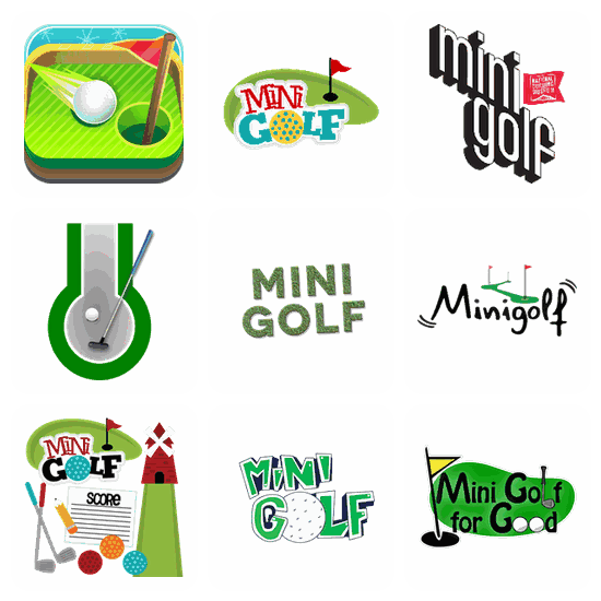 Mini Golf PNG pack preview