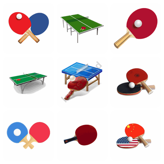 Ping Pong PNG pack preview
