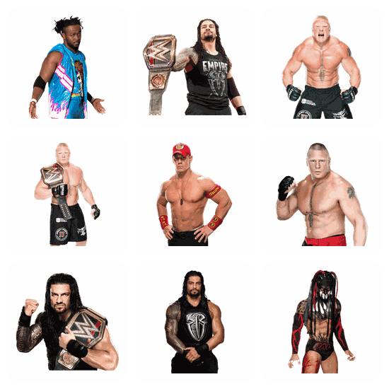 Wwe PNG pack preview