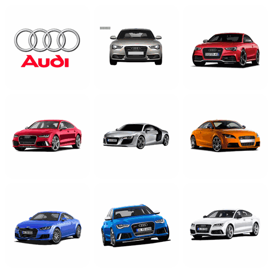 Audi PNG pack preview