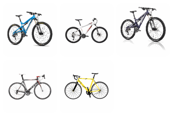Bicycle PNG pack preview