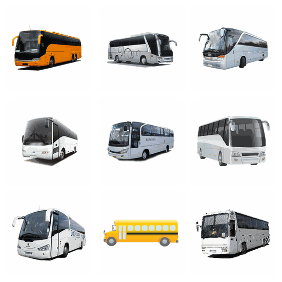 Bus PNG pack preview