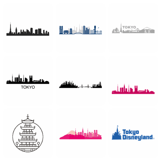 Tokyo PNG pack preview