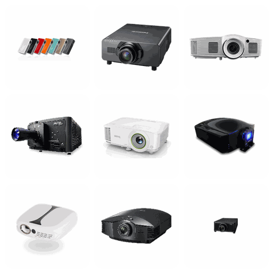 Projector PNG pack preview