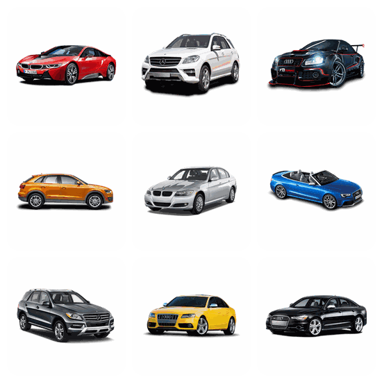 Car PNG pack preview