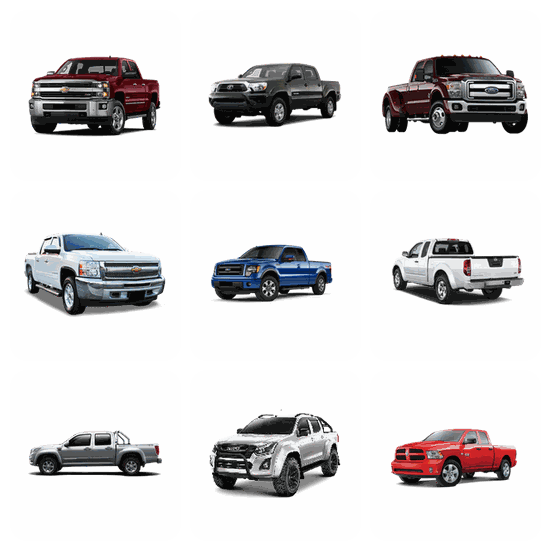 Pickup Truck PNG pack preview