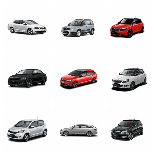 Skoda PNG pack preview