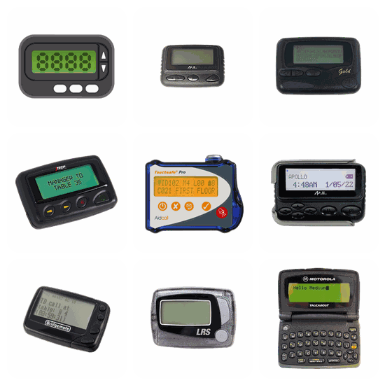 Pager PNG pack preview