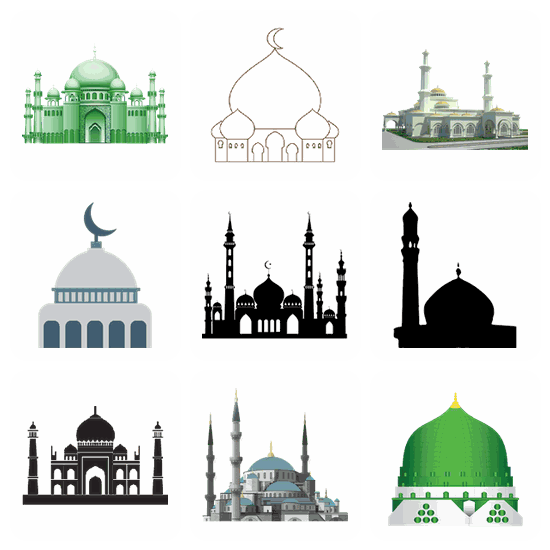 Mosque PNG pack preview