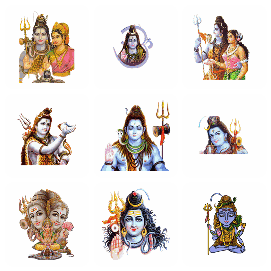 Shiva PNG pack preview
