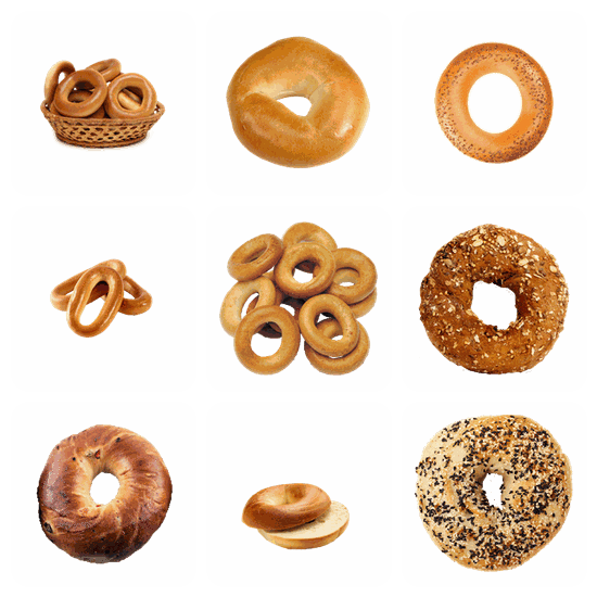 Bagel PNG pack preview