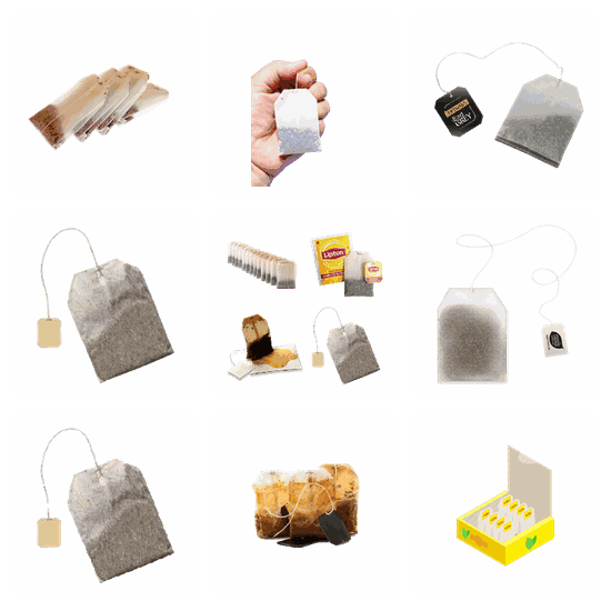 Tea Bag PNG pack preview