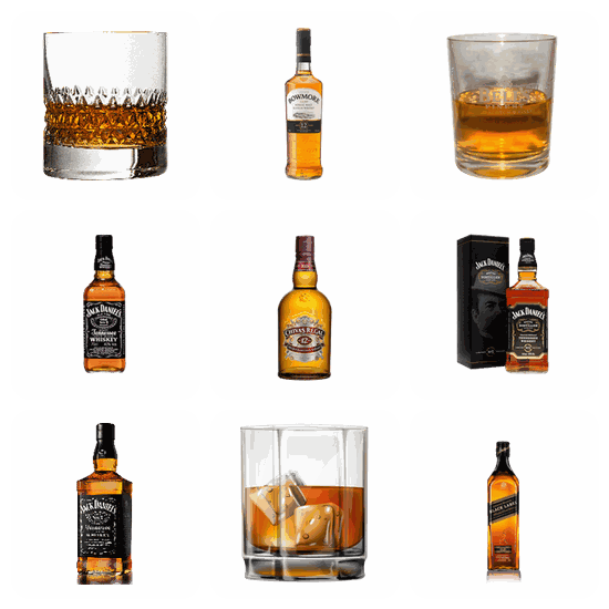 Whisky PNG pack preview