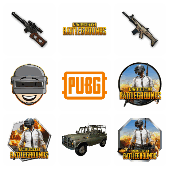 Playerunknown'S Battlegrounds PNG pack preview