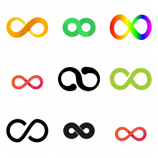 Infinity PNG pack preview