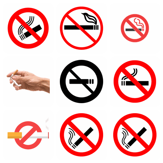 No Smoking PNG pack preview