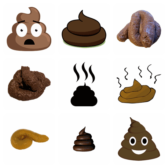 Poop PNG pack preview
