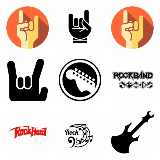 Rock Music PNG pack preview
