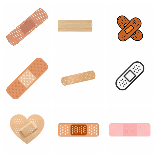 Bandage PNG pack preview