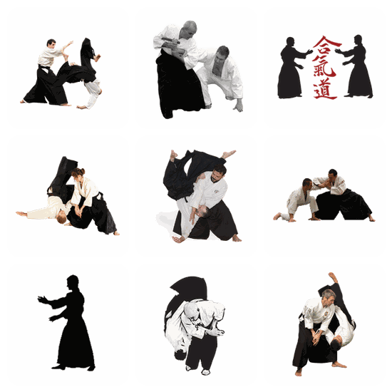 Aikido PNG pack preview