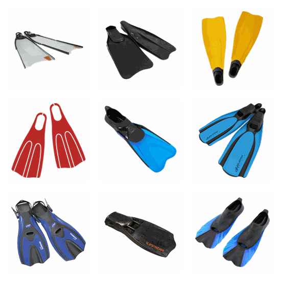 Flippers PNG pack preview
