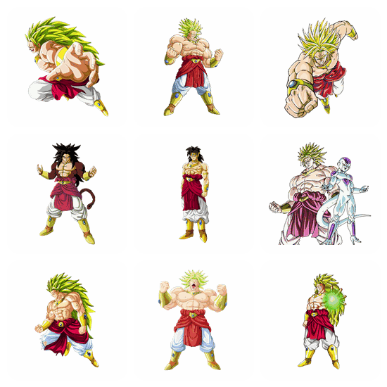 Dragon Ball Z PNG pack preview