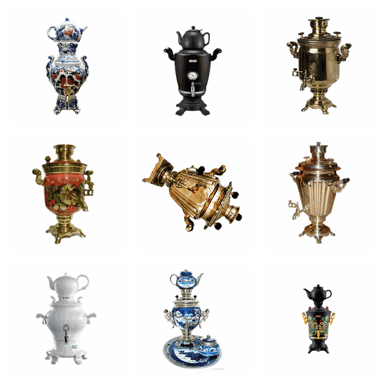 Samovar PNG pack preview