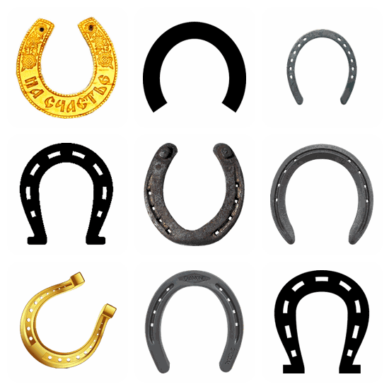 Horseshoe PNG pack preview