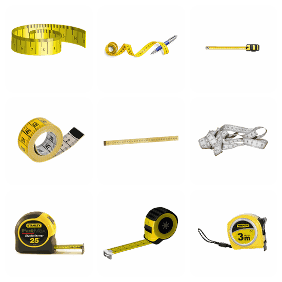 Measure Tape PNG pack preview