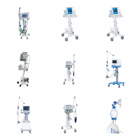 Mechanical Ventilator PNG pack preview