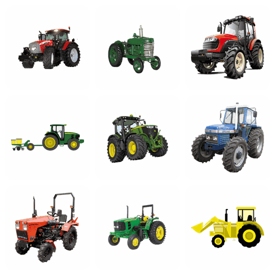 Tractor PNG pack preview