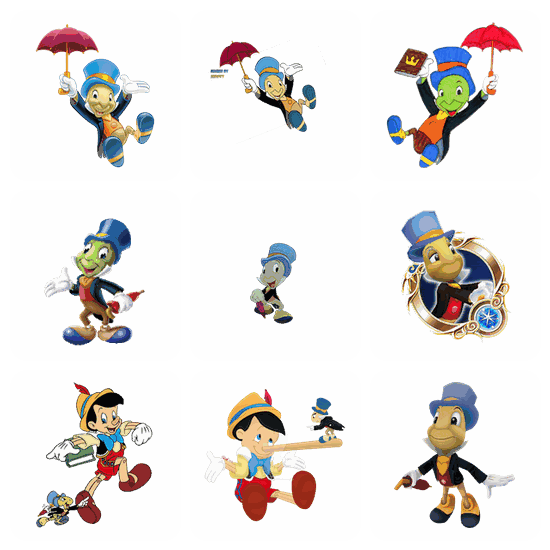 Jiminy Cricket PNG pack preview