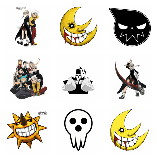 Soul Eater PNG pack preview