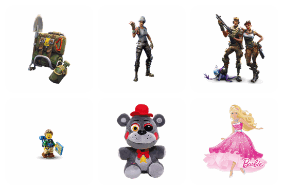 Toy PNG pack preview