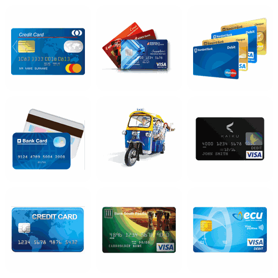 Debit Card PNG pack preview
