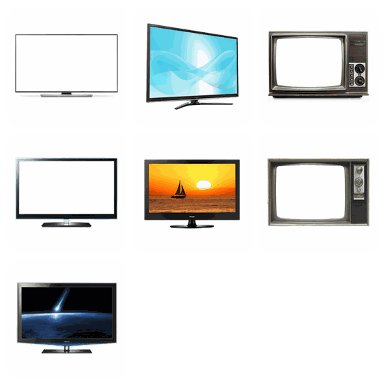 Tv PNG pack preview