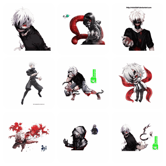 Ghoul PNG pack preview