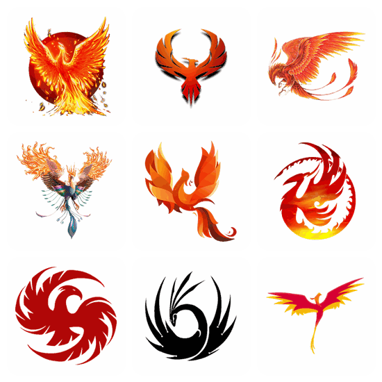 Phoenix PNG pack preview