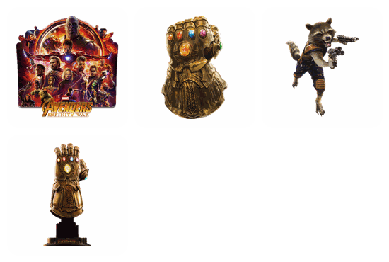 Avengers PNG pack preview