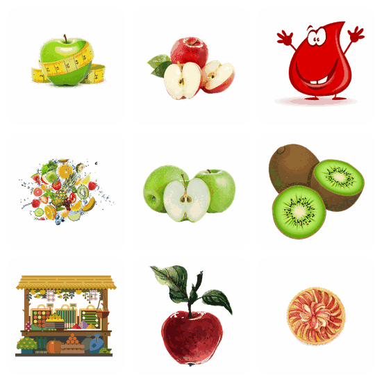 Fruit PNG pack preview