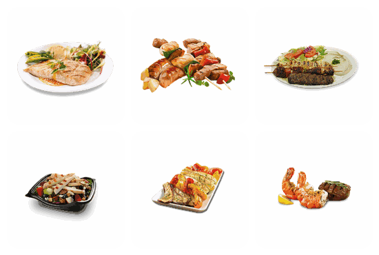 Grilled Food PNG pack preview
