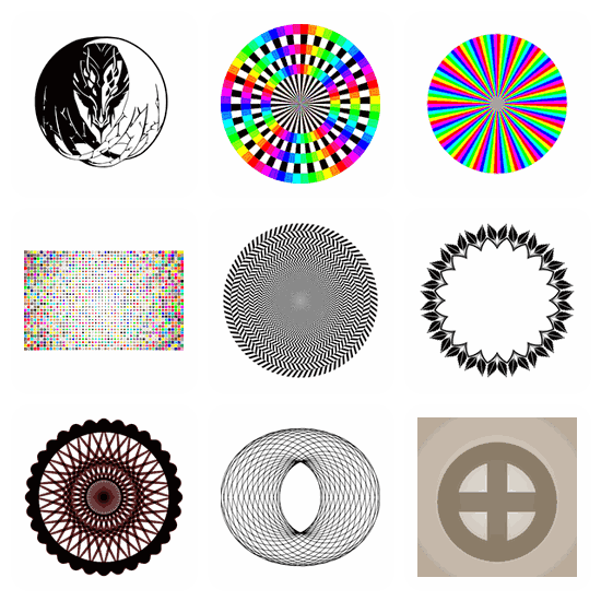 Circle SVG pack preview