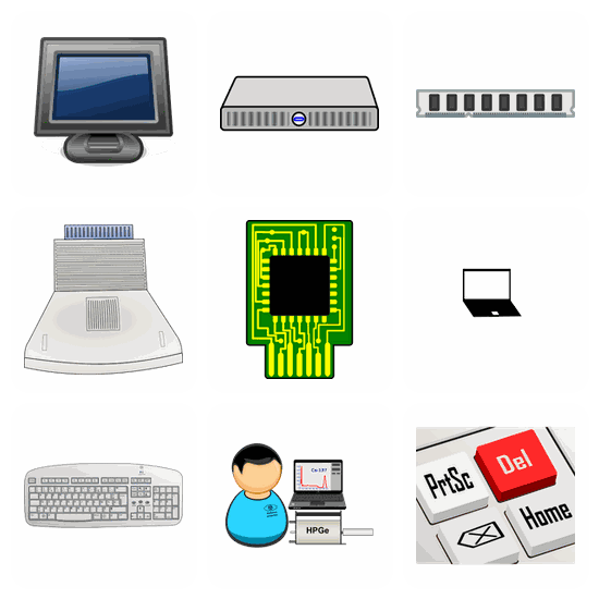 Computer SVG pack preview