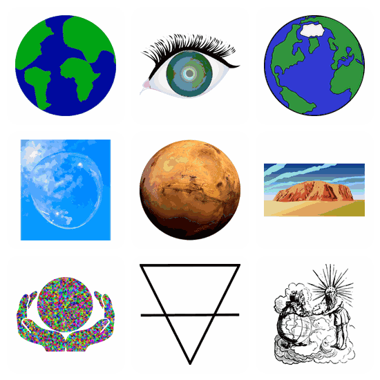 Earth SVG pack preview
