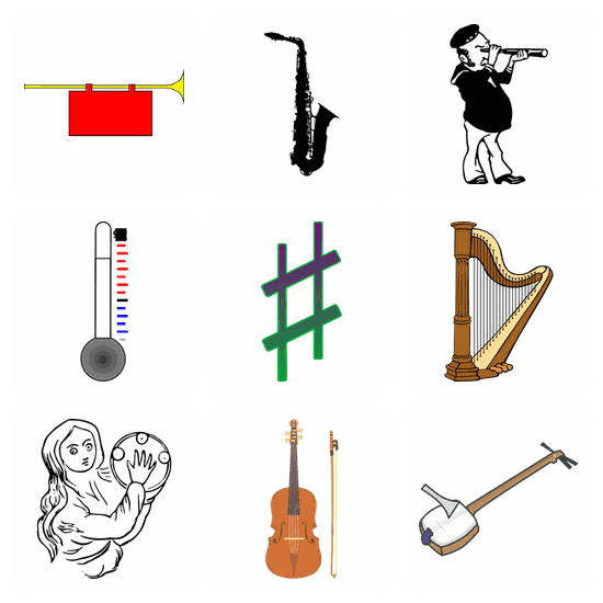 Instrument SVG pack preview