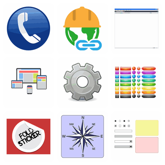 Web SVG pack preview