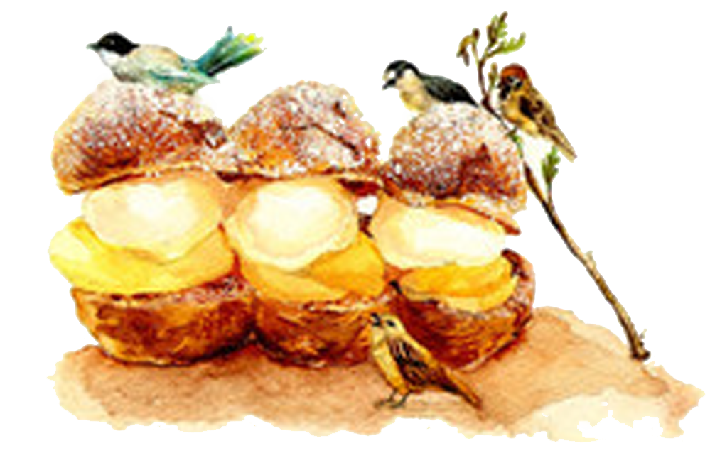 Profiterole Picture Food Dessert Twitter Material Ice PNG Image